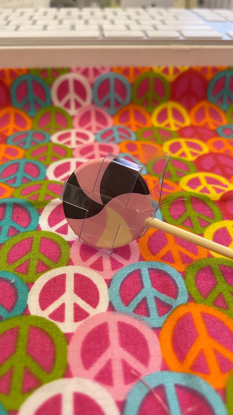 Barbie 2006 The Wizard of Oz Munchkins Pink LABEL Lollipop 4"